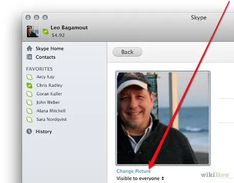 Slikajte na Skype -u Korak 9