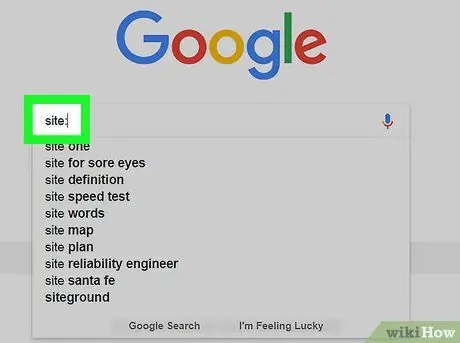 Brug Google til at søge på et bestemt websted Trin 3