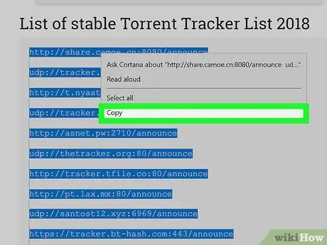 Verhoog saad op Utorrent Stap 8