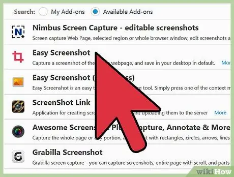 Take a Screenshot using Firefox and Windows Step 3