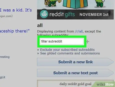 Filter Subreddits di PC atau Mac Langkah 2