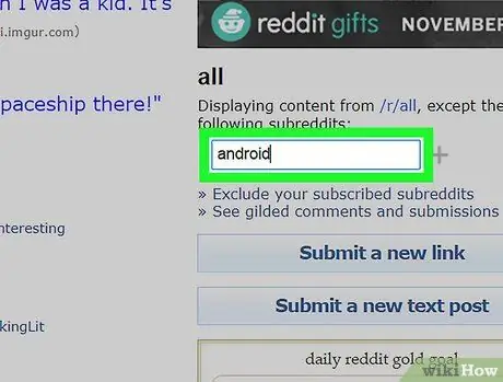 Filtrera subreddits på PC eller Mac Steg 3