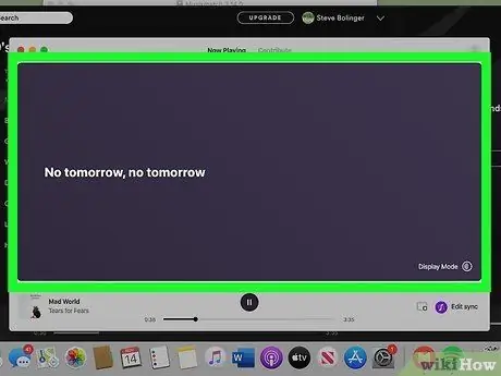 แสดงเนื้อเพลงบน Spotify บนพีซีหรือ Mac ขั้นตอนที่ 15