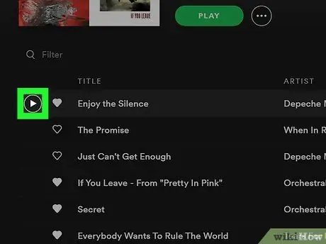 Vis tekster på Spotify på pc eller Mac Trin 7