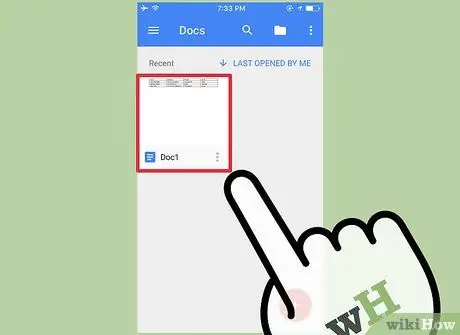 Rho tawm Cov Lus hauv Google Docs Kauj Ruam 10