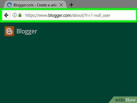 Adăugați un widget la Blogger Pasul 1