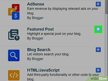 Widget zu Blogger hinzufügen Schritt 10