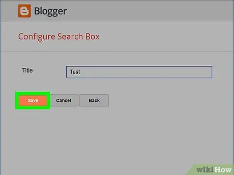 Widget zu Blogger hinzufügen Schritt 12