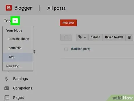 Dodajte Widget u Blogger Korak 5