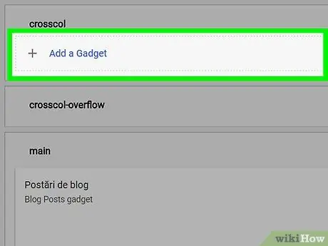 Dodajte Widget u Blogger Korak 8