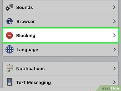 Blockieren Sie jemanden, der Sie auf Facebook blockiert hat Schritt 5