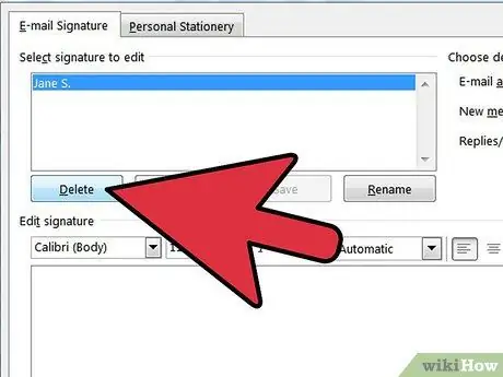 Távolítsa el az aláírási sort az e -mailből 16. lépés
