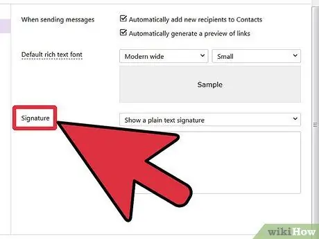 Eliminați linia de semnătură din adresa dvs. de e-mail Pasul 9