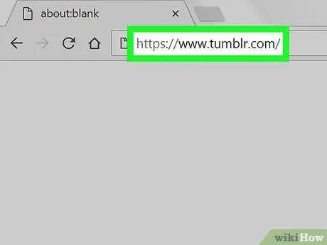 Ištrinkite tinklaraštį „Tumblr“2 veiksme