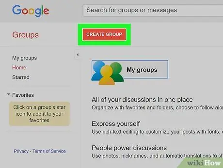 Ստեղծեք Google Group Քայլ 3