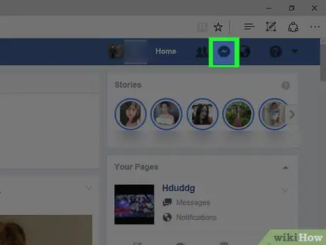 Stuur 'n privaat Facebook -boodskap Stap 8