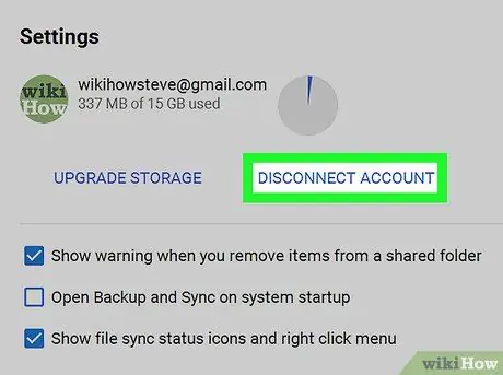 Log Out of Google Drive on PC or Mac Step 5