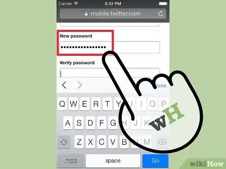 Baguhin ang Iyong Password sa Twitter Hakbang 20
