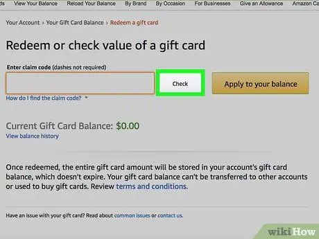 Check an Amazontcard Balance Step 12