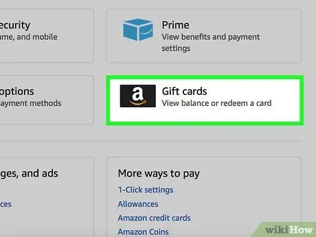 Verificar el saldo de una tarjeta de regalo de Amazon Paso 4