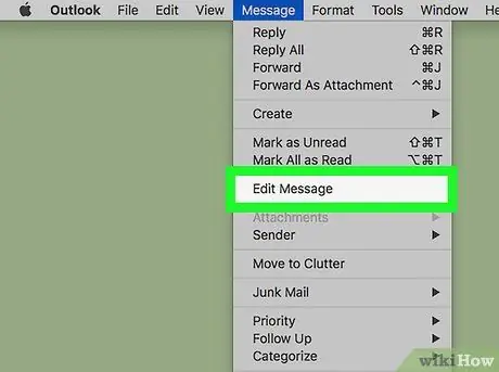 Modifier les e-mails reçus dans Outlook Étape 11