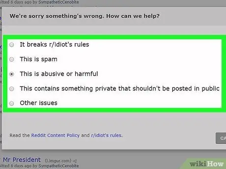 Báo cáo một Subreddit trên Reddit trên PC hoặc Mac Bước 4