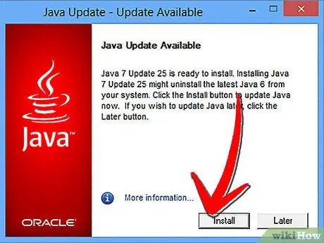 Opdater Java Trin 11