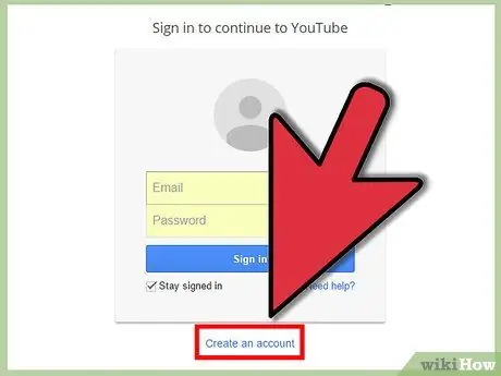 Δημιουργήστε έναν λογαριασμό YouTube Βήμα 3