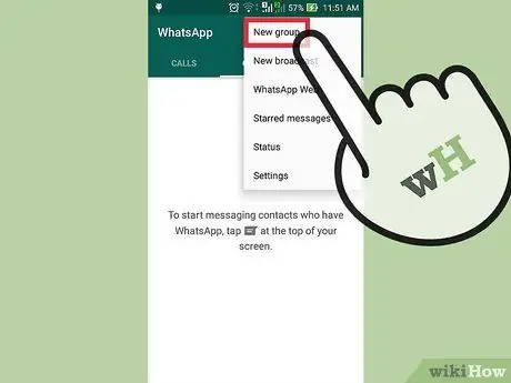 Skep 'n groep in WhatsApp Stap 10