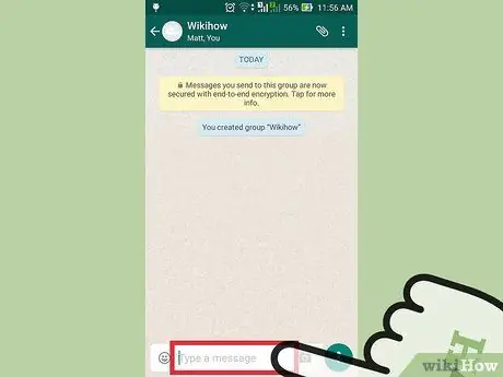 Maak een groep in WhatsApp Stap 17