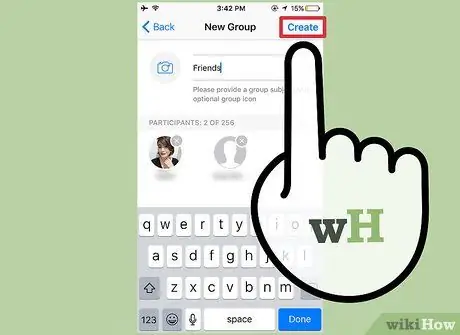 WhatsApp дээр бүлэг үүсгэх 6 -р алхам