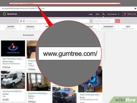 Bán trên Gumtree Bước 1