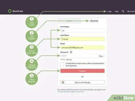 Jual di Gumtree Langkah 2