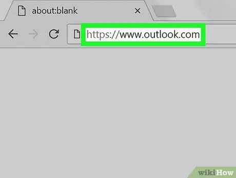 Akses E-mel yang Diarkibkan di Outlook Langkah 1