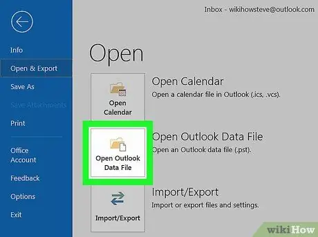 Accéder aux e-mails archivés dans Outlook Étape 16