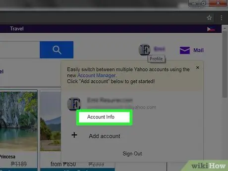 Tukar Kata Laluan Anda di Yahoo Langkah 3