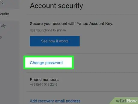 Altere sua senha no Yahoo Etapa 5