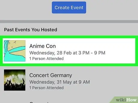 შექმენით გამოკითხვა Facebook ღონისძიებაზე iPhone ან iPad– ზე ნაბიჯი 5
