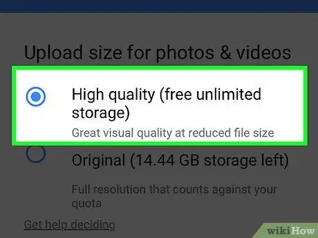 Utilitzeu el pas 12 de Google Photos