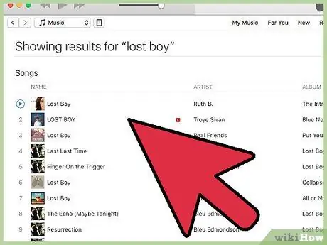 Գնել երաժշտություն iTunes- ում Քայլ 7