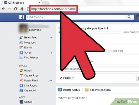 Make a Personalized Facebook URL Step 2