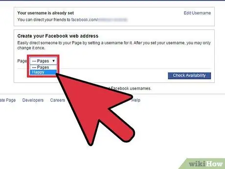 Make a Personalized Facebook URL Step 3