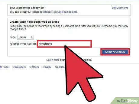 Make a Personalized Facebook URL Step 4