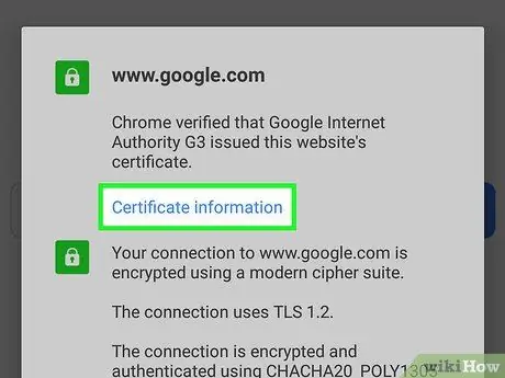 Provjerite SSL certifikat Korak 11