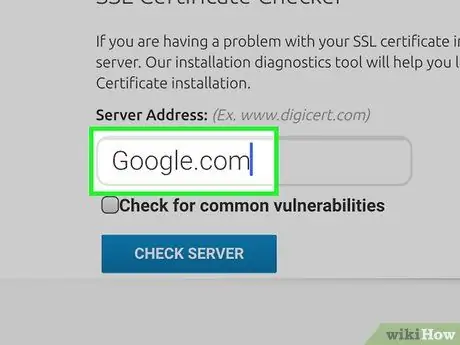 Bir SSL Sertifikasını Kontrol Edin Adım 25