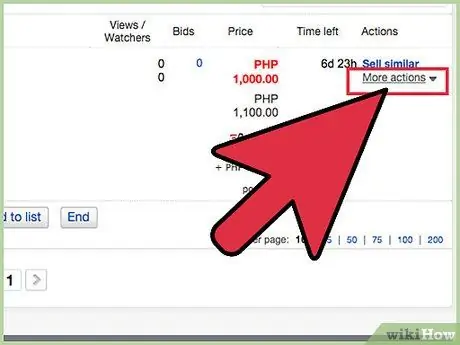 Een eBay-aanbieding vroegtijdig beëindigen Stap 6