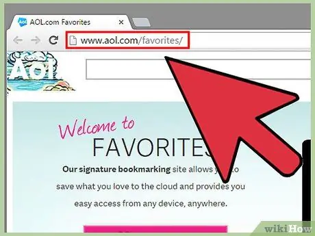 স্থানান্তর AOL প্রিয় ধাপ 1