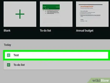 Supprimer les lignes vides sur Google Sheets sur PC ou Mac Étape 2