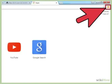 Make Google Your Homepage on Chrome Step 1