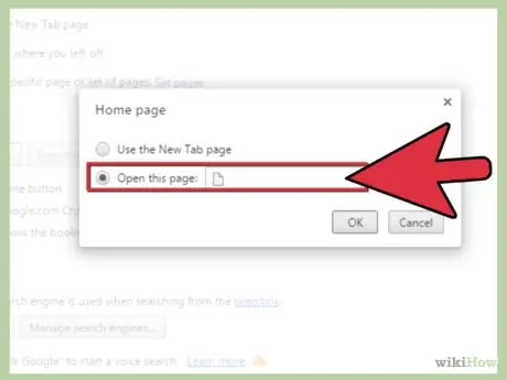 Make Google Your Homepage on Chrome Step 5